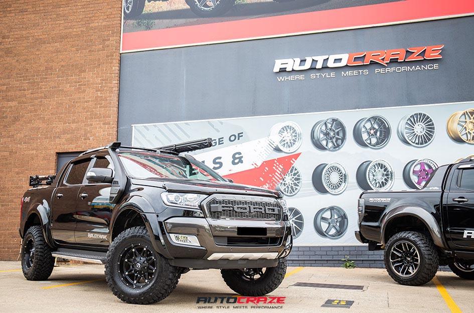 FORD RANGER HOSTAGE MATTE BLACK
